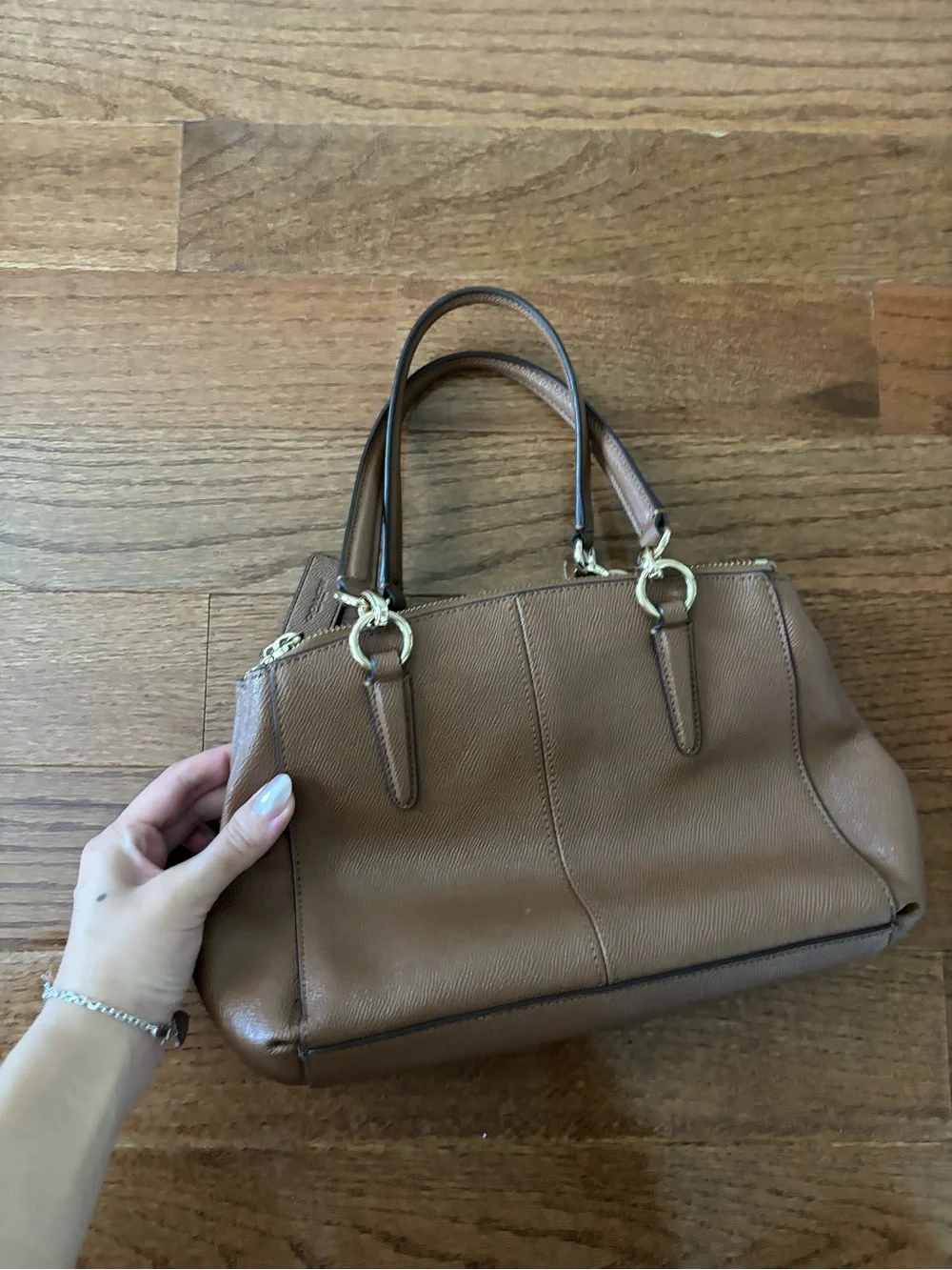 Coach Christie Carryall brown bag